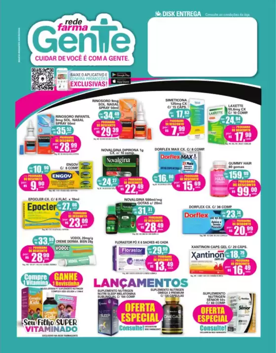 Válidas para os meses de Novembro e Dezembro de 2025!