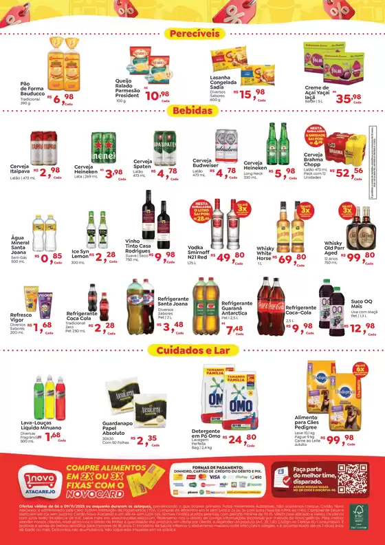 Grandes descontos em produtos selecionados