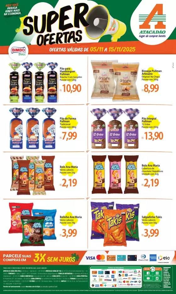 Ofertas e promoções atuais