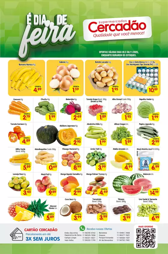 Catálogo Cercadão em Guarulhos | E Dia De Feira | 2025-11-06T00:00:00.000Z - 2025-11-06T00:00:00.000Z