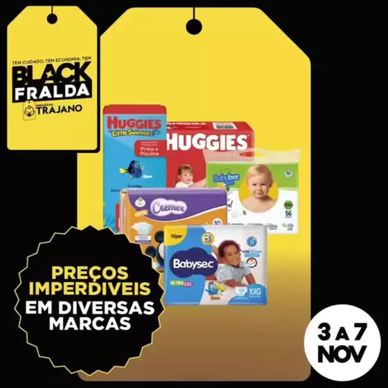 Catálogo Farmácias Trajano em Arandu | Black Farmácias Trajano ! | 2025-11-06T00:00:00.000Z - 2025-11-19T00:00:00.000Z