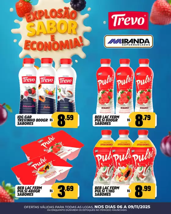 Catálogo Miranda Supermercados | Explosão sabor e economia | 2025-11-06T00:00:00.000Z - 2025-11-09T00:00:00.000Z