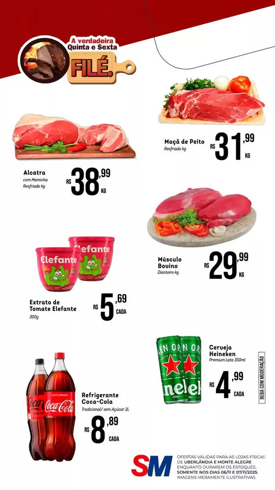 Catálogo Rede Super Legal de Supermercados | A Verdadeira Quinta e Sexta Filé | 2025-11-06T00:00:00.000Z - 2025-11-07T00:00:00.000Z