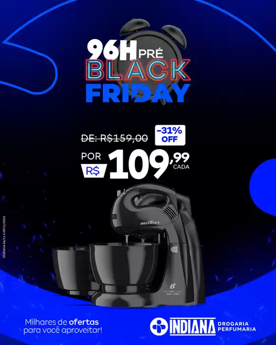 Catálogo Farmácia Indiana em Teixeira Soares | 96H pre Black Friday | 2025-11-06T00:00:00.000Z - 2025-11-09T00:00:00.000Z