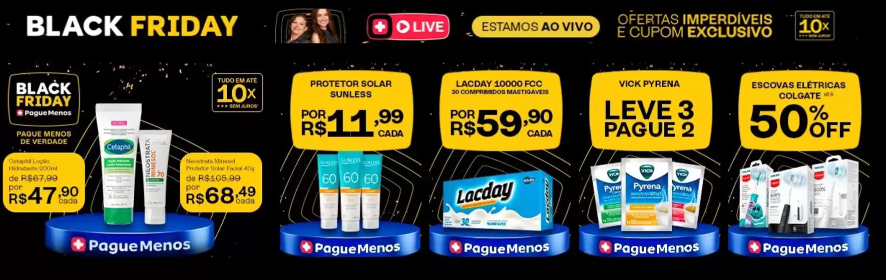 Catálogo Farmácias Pague Menos em Teixeira Soares | Black friday ! | 2025-11-06T00:00:00.000Z - 2025-11-20T00:00:00.000Z