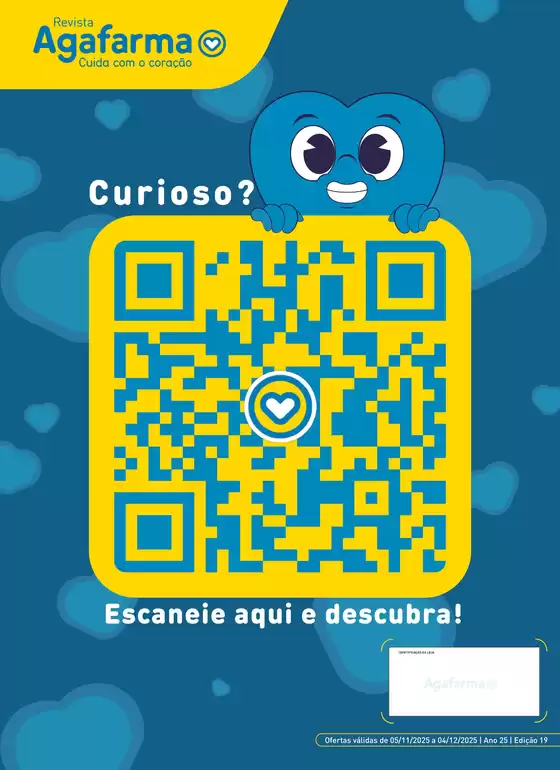 Catálogo Agafarma em Teixeira Soares | Encarte Online Agafarma | 2025-11-06T00:00:00.000Z - 2025-12-04T00:00:00.000Z