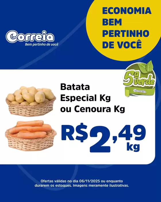 Catálogo Supermercados Correia em São Bernardo do Campo | Hortifruti | 2025-11-06T00:00:00.000Z - 2025-11-06T00:00:00.000Z