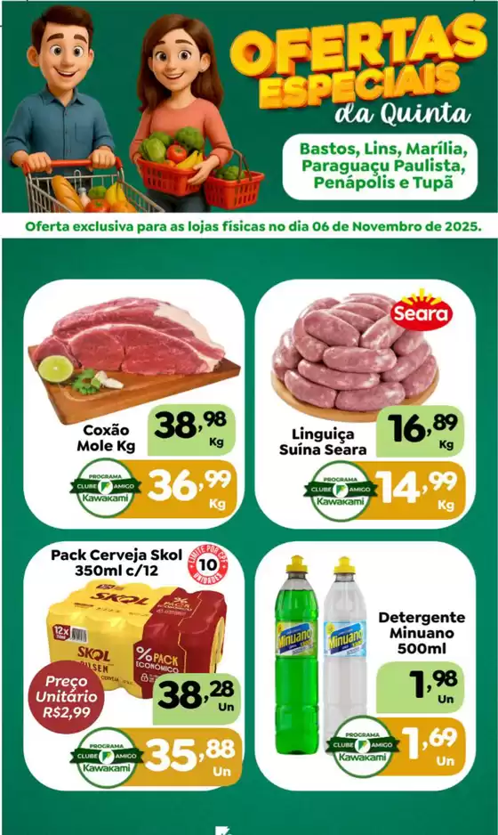 Catálogo Supermercados Kawakami em São Bernardo do Campo | Ofertas Especiais | 2025-11-06T00:00:00.000Z - 2025-11-06T00:00:00.000Z