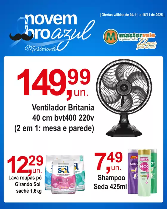 Catálogo Mastervale Supermercados em Guarulhos | Ofertas | 2025-11-07T00:00:00.000Z - 2025-11-16T00:00:00.000Z