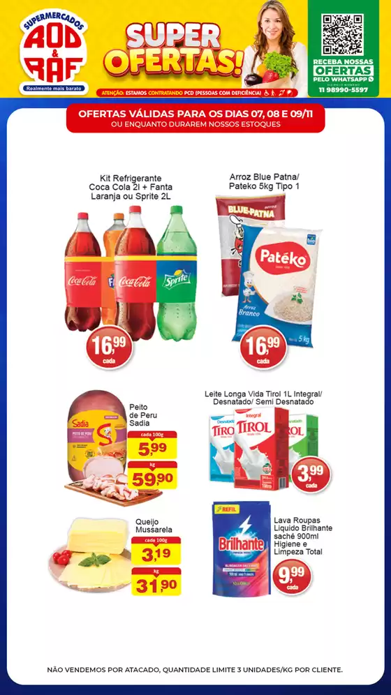 Catálogo Supermercados Rod e Raf | Super Ofertas | 2025-11-07T00:00:00.000Z - 2025-11-09T00:00:00.000Z