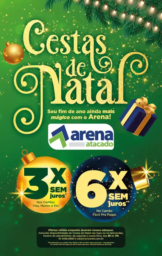 Catálogo Arena Atacado | Cestas De Natal | 2025-11-07T00:00:00.000Z - 2025-12-31T00:00:00.000Z