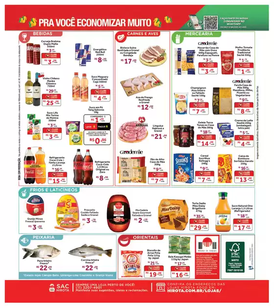 Pechinchas e ofertas atuais