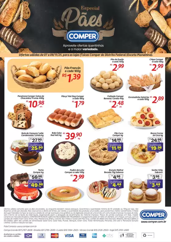 Catálogo Comper em Brasília | Economize agora com nossas ofertas | 2025-11-07T00:00:00.000Z - 2025-11-09T00:00:00.000Z