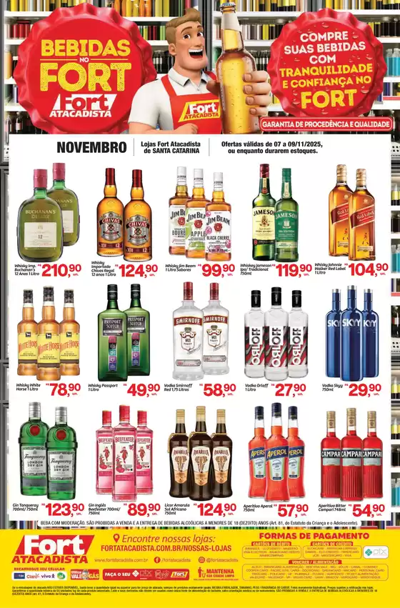 Catálogo Fort Atacadista em Rifaina | SC Fort Especial Bebidas 07 a 09 11 25 | 2025-11-07T00:00:00.000Z - 2025-11-09T00:00:00.000Z