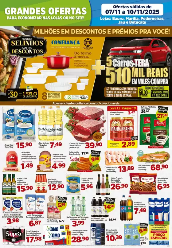 Catálogo Confiança Supermercados em Juiz de Fora | Promoções especiais em andamento | 2025-07-11T00:00:00.000Z - 2025-11-10T00:00:00.000Z