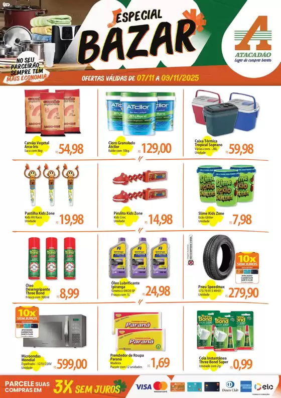 Ofertas exclusivas para nossos clientes