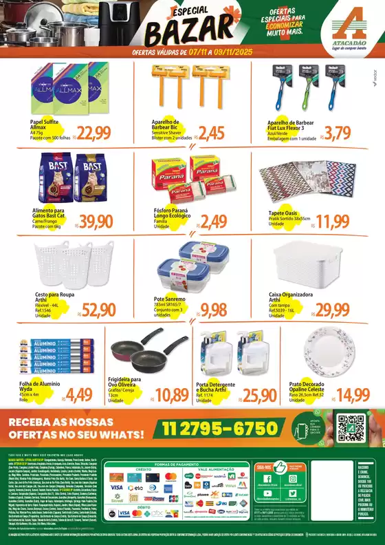 Ofertas exclusivas para nossos clientes