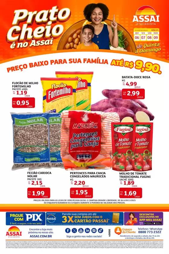 Catálogo Assaí Atacadista em Guarulhos | Grandes descontos em produtos selecionados | 2025-11-07T00:00:00.000Z - 2025-11-09T00:00:00.000Z