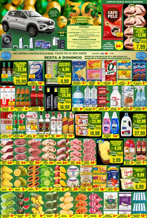 Catálogo Supermercado Padrão em São Paulo | Nossas melhores ofertas para você | 2025-11-07T00:00:00.000Z - 2025-11-09T00:00:00.000Z