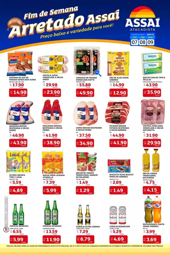Catálogo Assaí Atacadista em Várzea Grande | Economize agora com nossas ofertas | 2025-11-07T00:00:00.000Z - 2025-11-09T00:00:00.000Z
