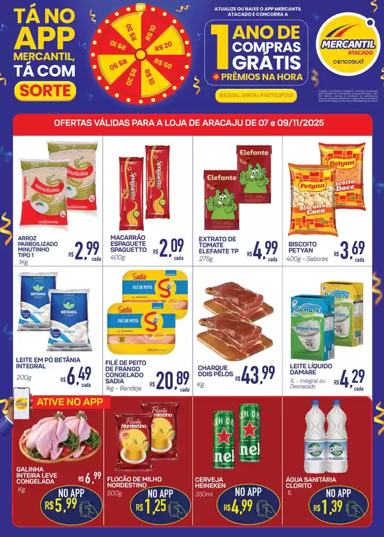 Catálogo Mercantil Atacado em Rio de Janeiro | Tá No App | 2025-11-07T00:00:00.000Z - 2025-11-09T00:00:00.000Z