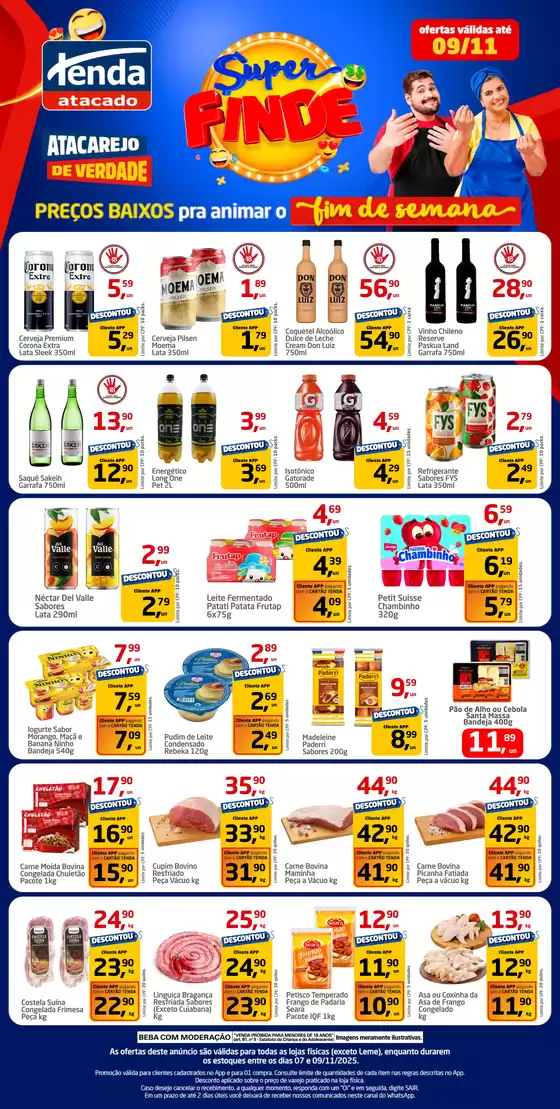 Catálogo Tenda Atacado em Videira | Super FINDE | 2025-11-07T00:00:00.000Z - 2025-11-09T00:00:00.000Z