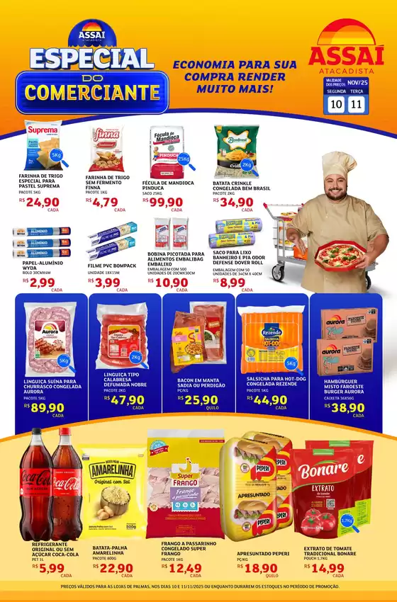 Catálogo Assaí Atacadista em Pirapó | Nossas melhores pechinchas | 2025-11-10T00:00:00.000Z - 2025-11-11T00:00:00.000Z