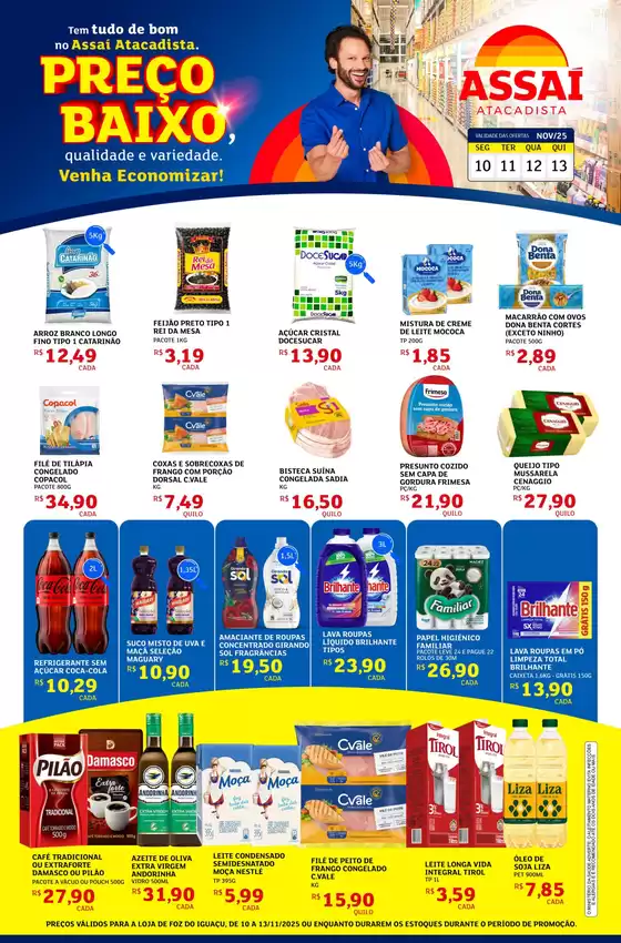 Catálogo Assaí Atacadista em Pirapó | Novas ofertas para descobrir | 2025-11-10T00:00:00.000Z - 2025-11-13T00:00:00.000Z