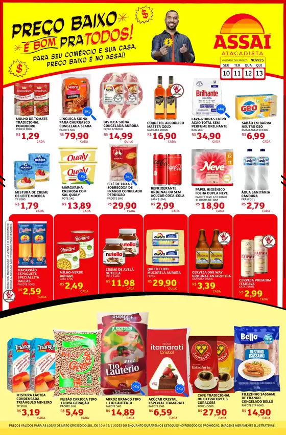 Catálogo Assaí Atacadista em Pirapó | Ofertas especiais para você | 2025-11-10T00:00:00.000Z - 2025-11-13T00:00:00.000Z