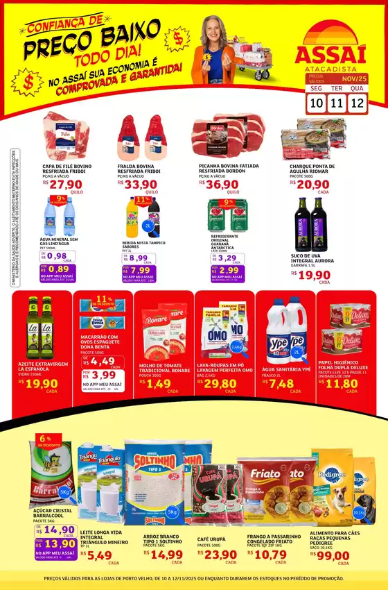 Catálogo Assaí Atacadista em Pirapó | Melhores ofertas e descontos | 2025-11-10T00:00:00.000Z - 2025-11-12T00:00:00.000Z