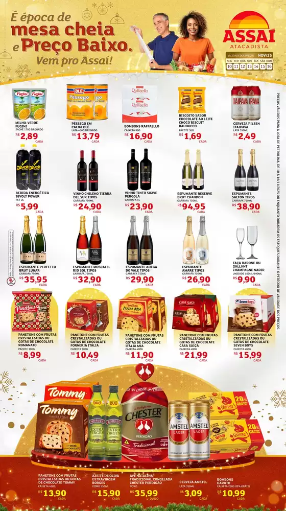 Catálogo Assaí Atacadista em Pirapó | Economize agora com nossas ofertas | 2025-11-10T00:00:00.000Z - 2025-11-16T00:00:00.000Z