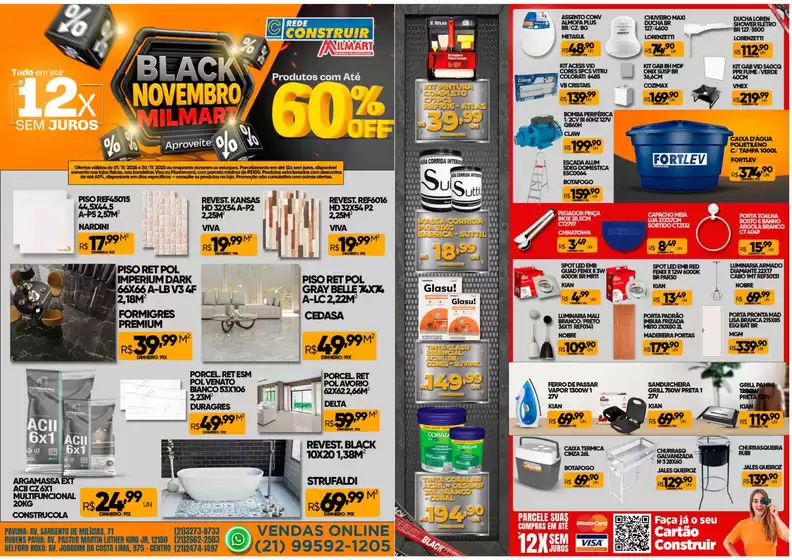 Catálogo Rede Construir em Campo Mourão | Encarte Rede Construir | 2025-11-01T00:00:00.000Z - 2025-11-30T00:00:00.000Z