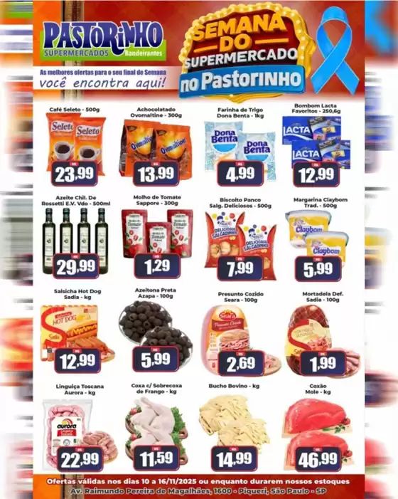 Catálogo Supermercado Pastorinho em Santos | Economize agora com nossas ofertas | 2025-11-10T00:00:00.000Z - 2025-11-16T00:00:00.000Z