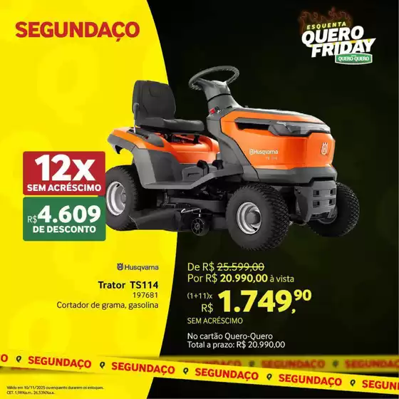 Catálogo Quero Quero em Campo Mourão | Encarte Quero Quero | 2025-11-10T00:00:00.000Z - 2025-11-10T00:00:00.000Z