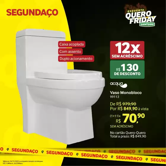 Promoções especiais em andamento