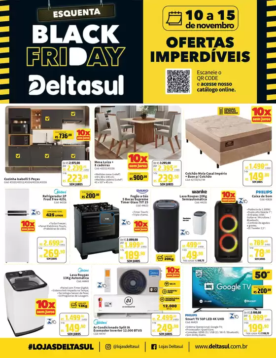 Catálogo Deltasul em Barbosa Ferraz | pdf Black friday 02 amarelo imetro | 2025-11-10T00:00:00.000Z - 2025-11-15T00:00:00.000Z