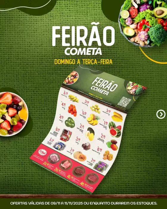 Catálogo Cometa Supermercados em São Luiz Gonzaga | Feirão Cometa | 2025-11-10T00:00:00.000Z - 2025-11-11T00:00:00.000Z