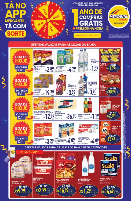 Catálogo Mercantil Atacado em São Luiz Gonzaga | Tá No App | 2025-11-10T00:00:00.000Z - 2025-11-13T00:00:00.000Z