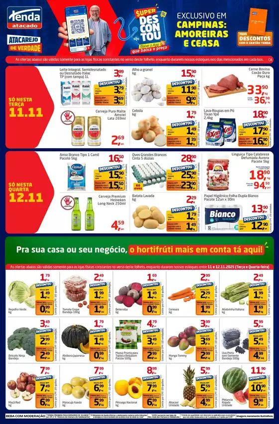 Catálogo Tenda Atacado | Super Descontou Exclusivo Em Campinas: Amoreiras e Ceasa | 2025-11-11T00:00:00.000Z - 2025-11-12T00:00:00.000Z