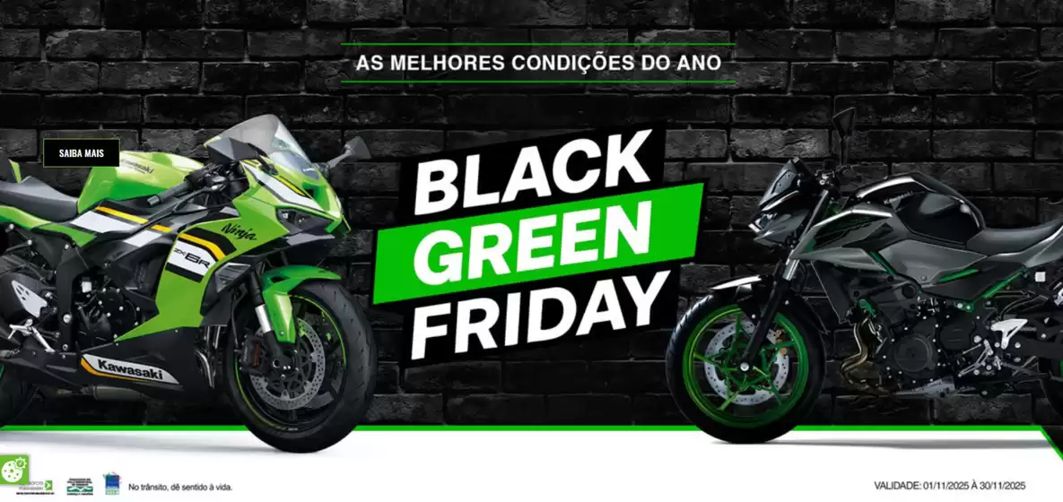 Catálogo Kawasaki em Londrina | Black Green Friday  | 2025-11-11T00:00:00.000Z - 2025-11-30T00:00:00.000Z