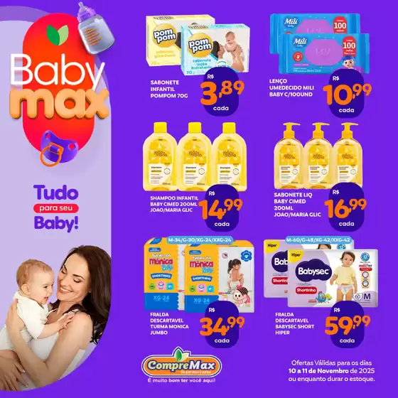Catálogo CompreMax em São Gonçalo | Baby Max | 2025-11-11T00:00:00.000Z - 2025-11-11T00:00:00.000Z