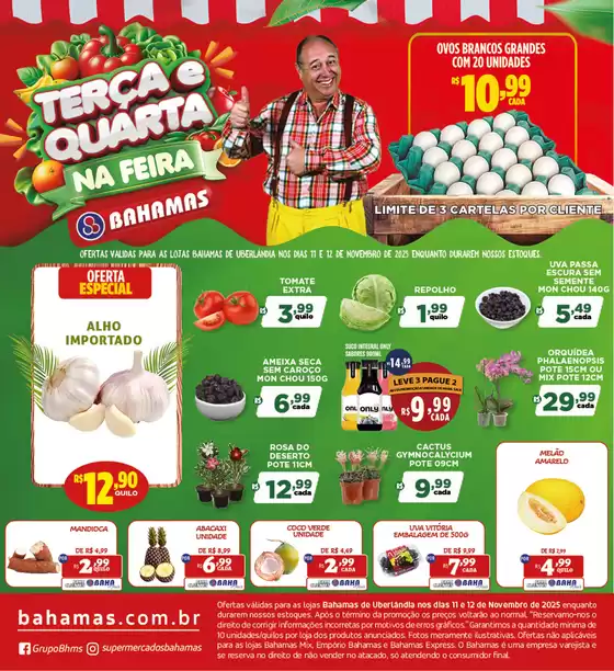 Catálogo Bahamas Supermercados em São Gonçalo | Terça e Quarta na Feira | 2025-11-11T00:00:00.000Z - 2025-11-12T00:00:00.000Z