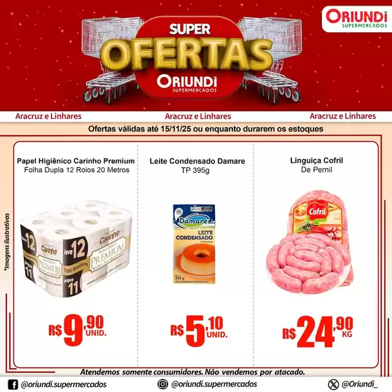 Catálogo Oriundi em Guarulhos | Super Ofertas | 2025-11-11T00:00:00.000Z - 2025-11-15T00:00:00.000Z