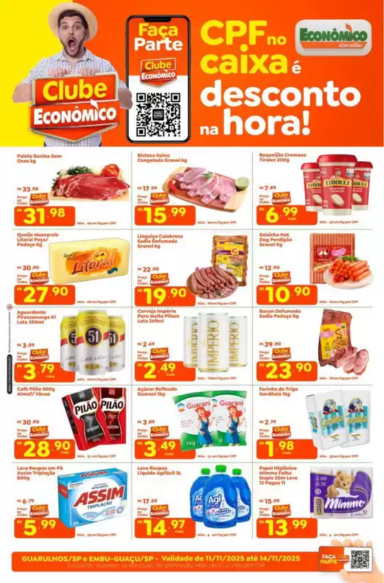 Catálogo Econômico Atacadão | Tabloide Econômico Atacadão | 2025-11-11T00:00:00.000Z - 2025-11-14T00:00:00.000Z