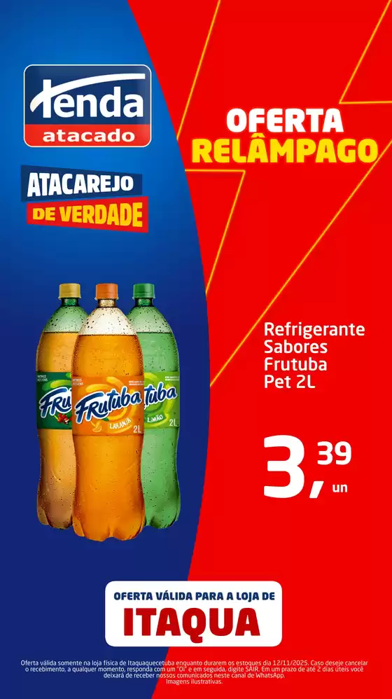Catálogo Tenda Atacado em Aracaju | OFERTA RELÂMPAGO ITAQUA | 2025-11-12T00:00:00.000Z - 2025-11-12T00:00:00.000Z