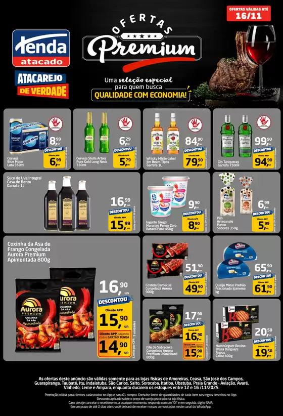 Catálogo Tenda Atacado em Aracaju | Ofertas Premium | 2025-11-12T00:00:00.000Z - 2025-11-16T00:00:00.000Z