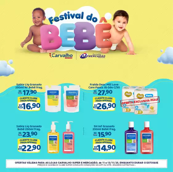 Catálogo Carvalho Supermercado em Juiz de Fora | Ofertas exclusivas e pechinchas | 2025-11-11T00:00:00.000Z - 2025-11-13T00:00:00.000Z