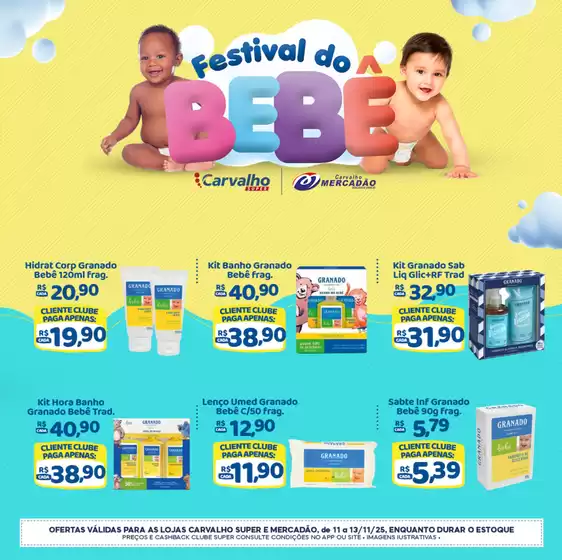 Catálogo Carvalho Supermercado em Juiz de Fora | Ótima oferta para caçadores de pechinchas | 2025-11-11T00:00:00.000Z - 2025-11-13T00:00:00.000Z