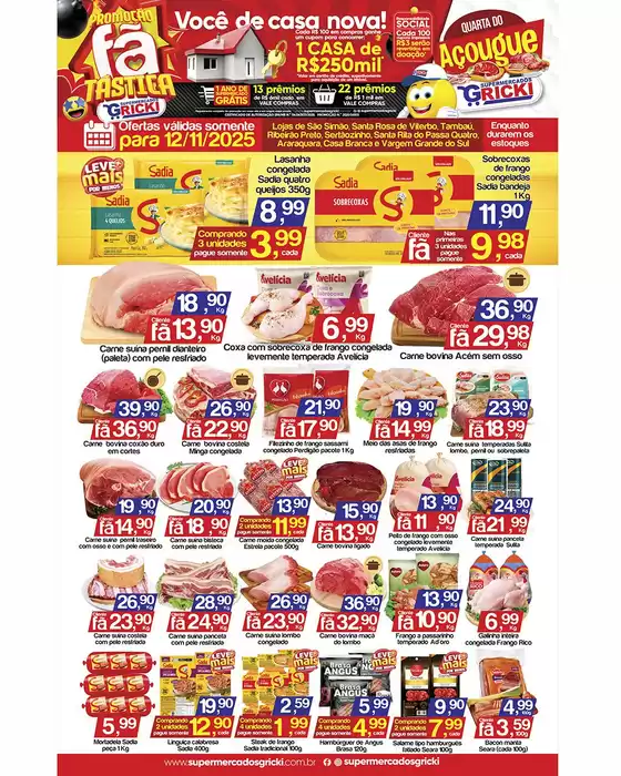 Catálogo Supermercados Gricki em São José do Rio Preto | Encarte Supermercados Gricki | 2025-11-12T00:00:00.000Z - 2025-11-12T00:00:00.000Z