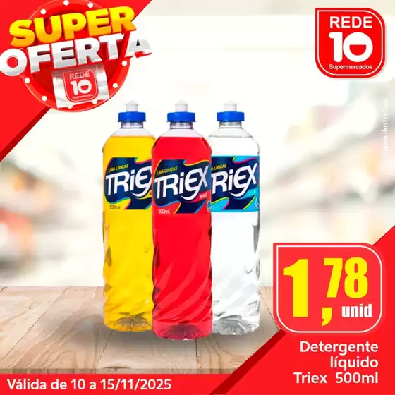 Catálogo Rede 10 em São José do Rio Preto | Encarte Rede 10 | 2025-11-10T00:00:00.000Z - 2025-11-15T00:00:00.000Z